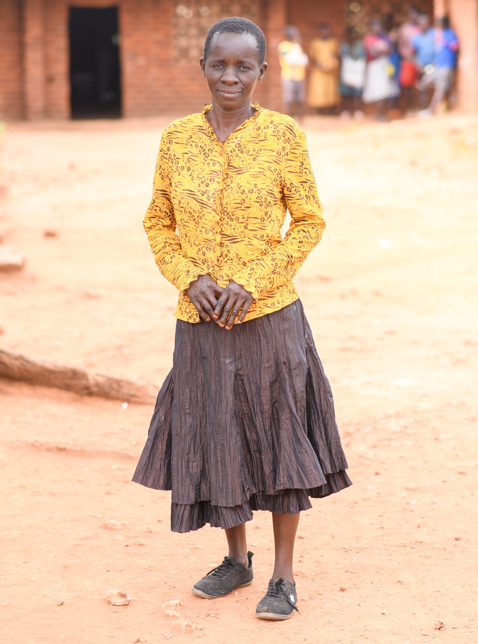 Chifundo Matchipitsa in her classroom at Mnjima Primary School, Malawi