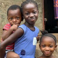 Sallay’s Smile Stood Out To Us As We Approached A Group Of Children In Allen Town, Sierra Leone. Her Energy Shone Through The Curious Faces That Had Gathered To Greet Us.