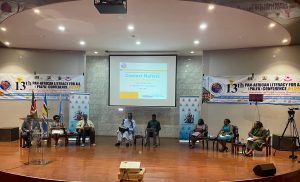 Six CODE-sponsored Researchers Discuss Their Context Matters Research Findings During The CODE-convened Panel Titled 'Context Matters: Towards Sustainable Literacy Development By Africans For Africans' At The 13th Biennial Pan African Literacy For All (PALFA) Conference In Nairobi, Kenya.